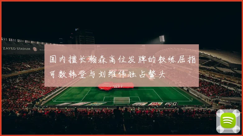 国内擅长瀚森高位发牌的教练屈指可数韩登与刘维伟独占鳌头